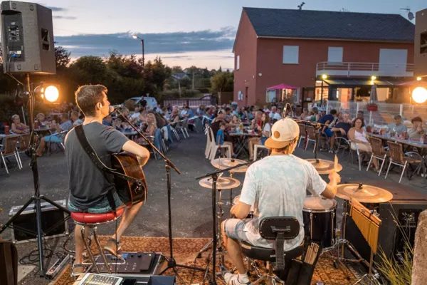 Concert au camping Les Calquières