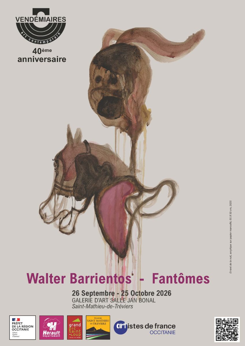Exposition "Fantômes" par Walter BARRIENTOS