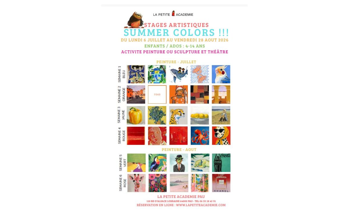 STAGES ARTISTIQUES