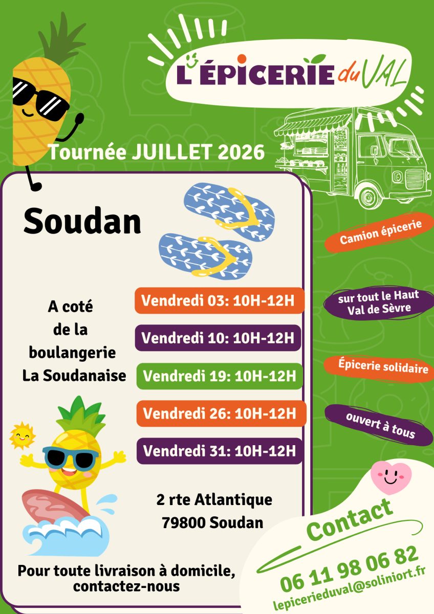 Tournée de l'Epicerie du Val à Soudan