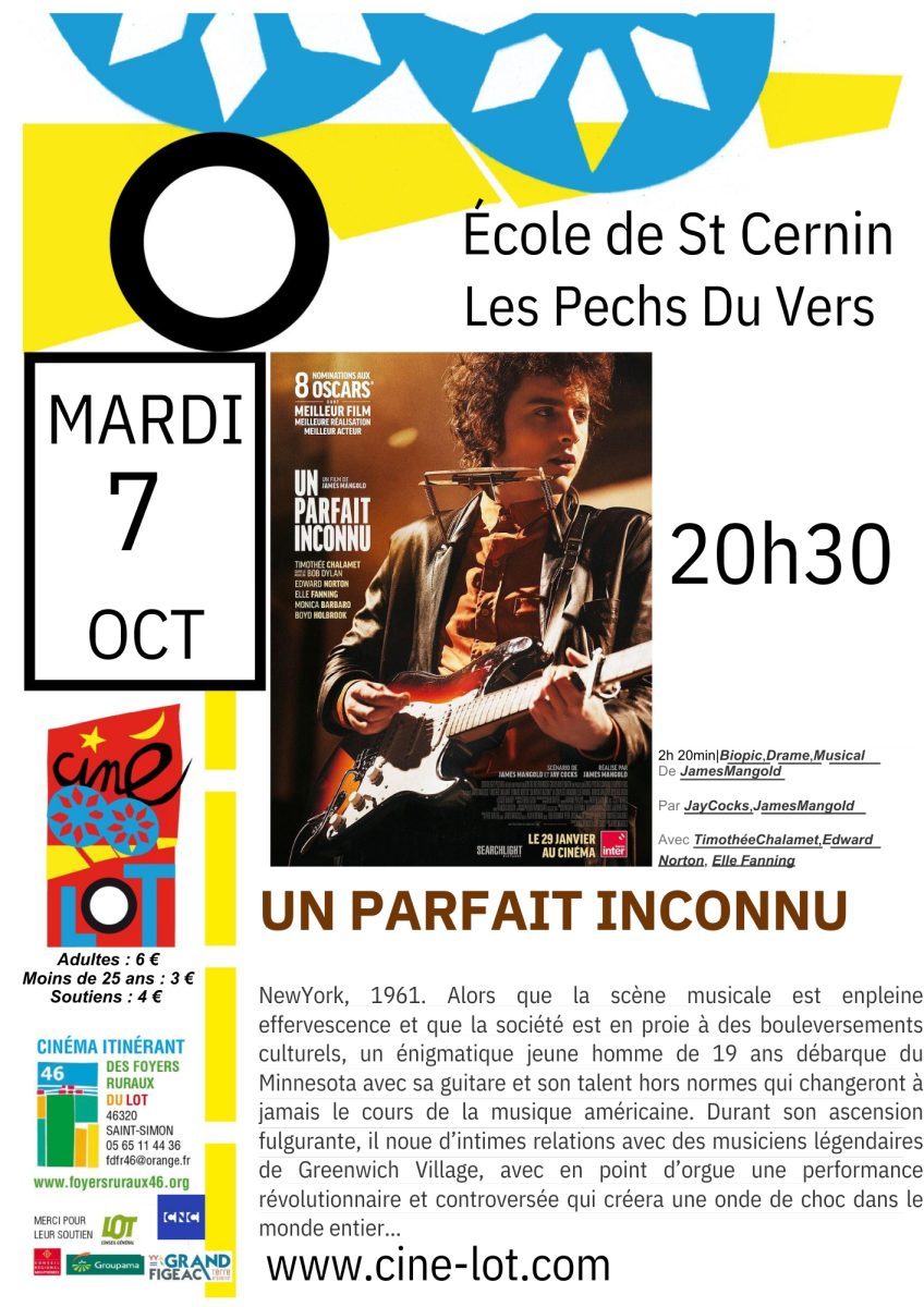 Ciné-Lot à Saint-Cernin (Les-Pechs-du-Vers)