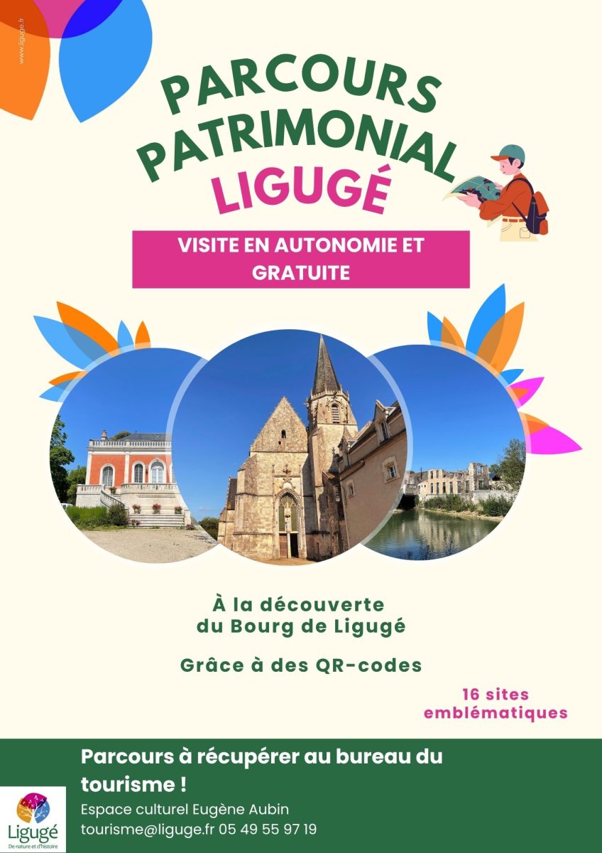 Parcours Patrimonial : visite libre au coeur de Ligugé