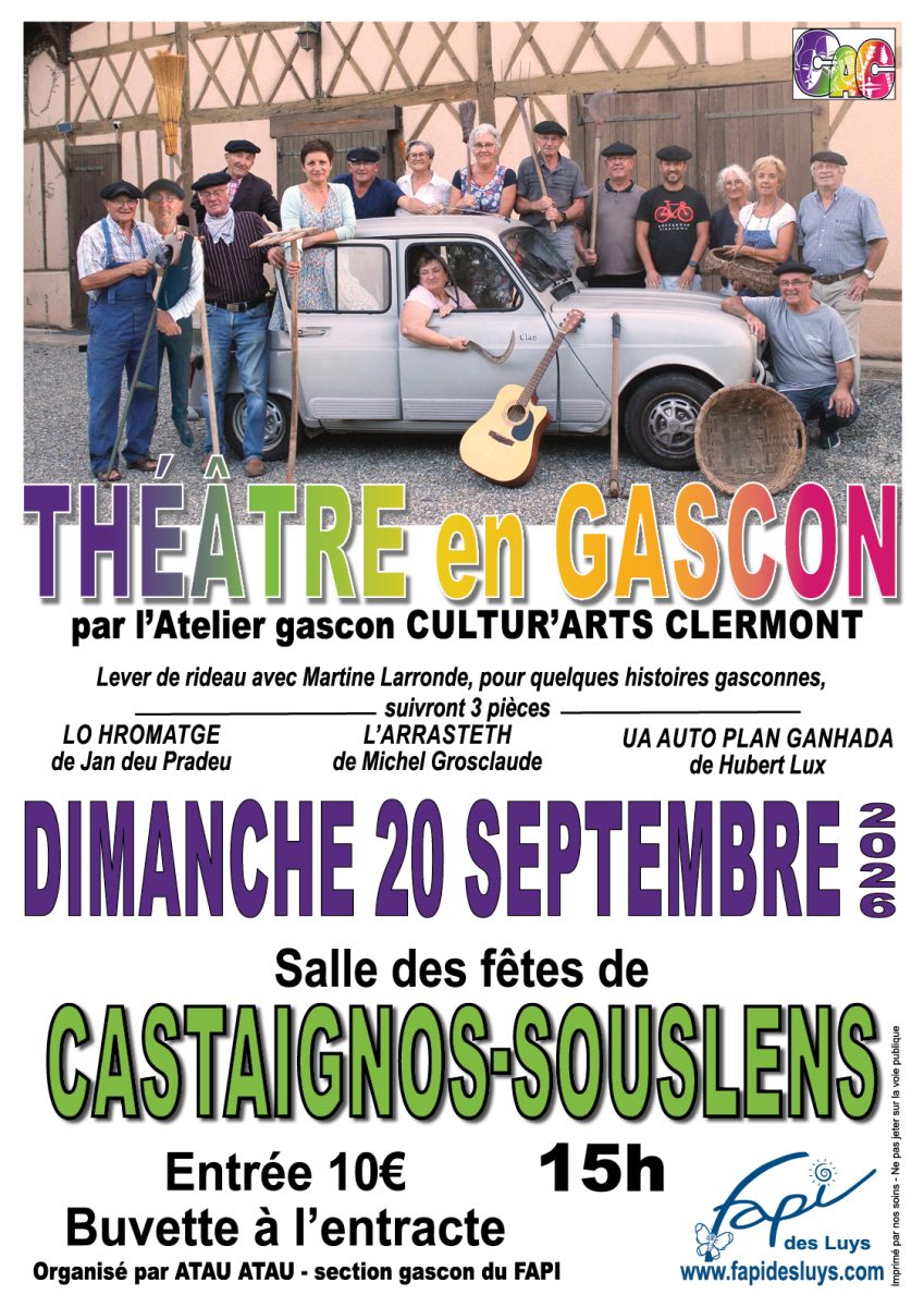 Théâtre en gascon
