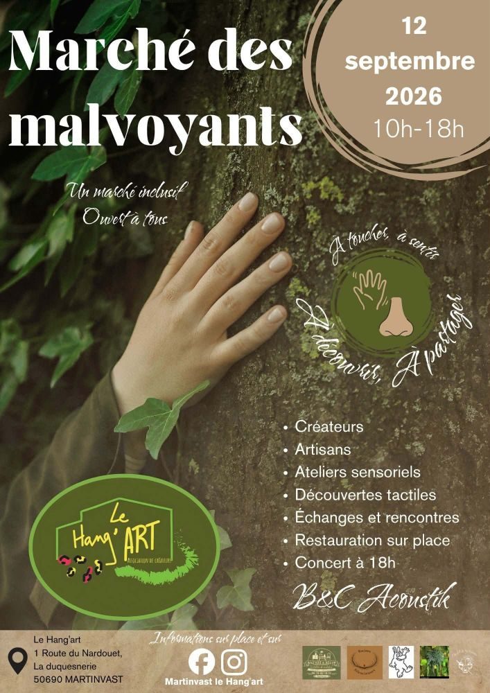Marché malvoyant