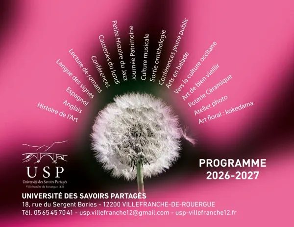 USP - Conférence : "Jean Giono, romancier de la nature ou précurseur écologique ?"