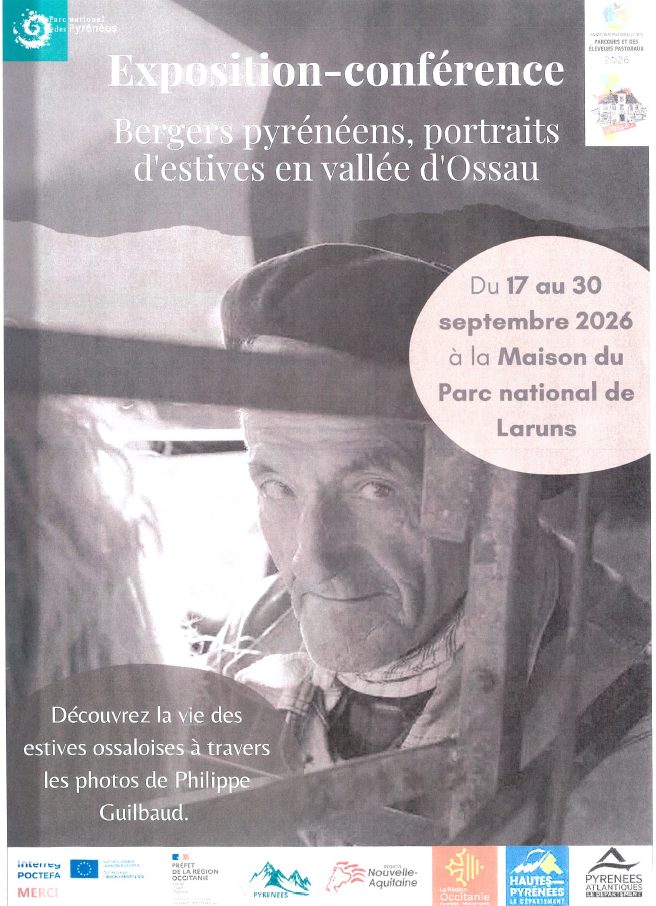 Exposition- conférence : Bergers Pyrénéens, portraits d'estives en Vallée d'Ossau