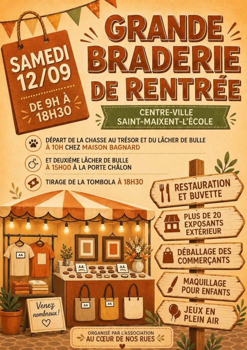 Grande braderie de Rentrée