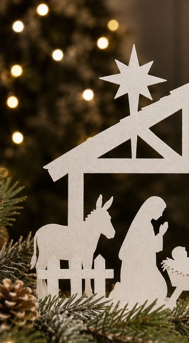 Atelier de Noël : Crèche en papier découpé (Adulte)