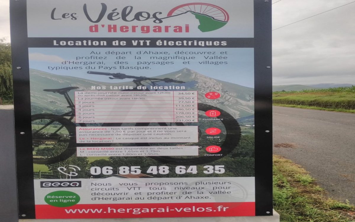 Les vélos d'Hergarai