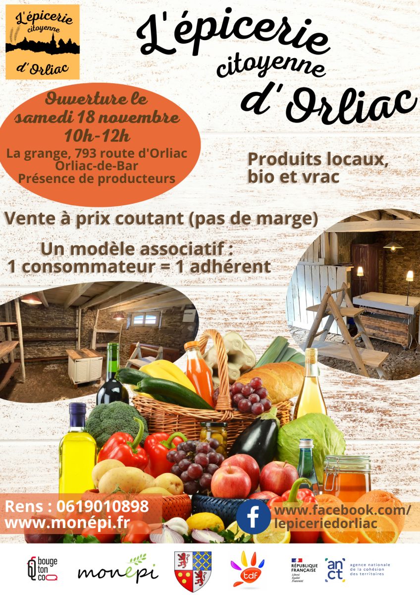 L'épicerie citoyenne d'Orliac