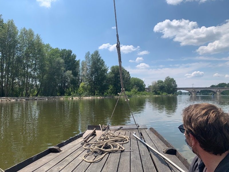 Balade en bateau sur la Loire