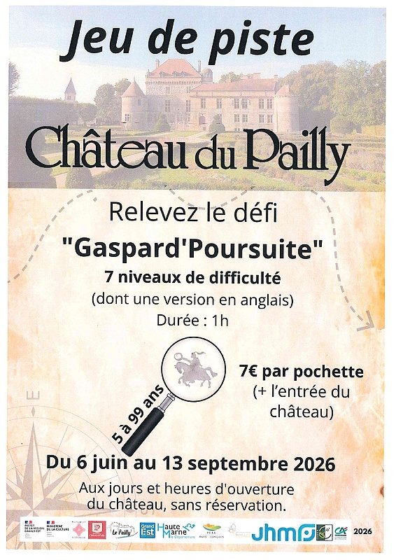Jeu de piste au Chateau du Pailly