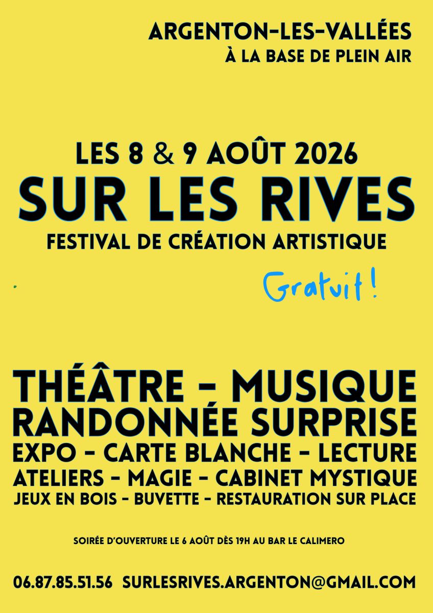Festival de création artistique - Sur les rives