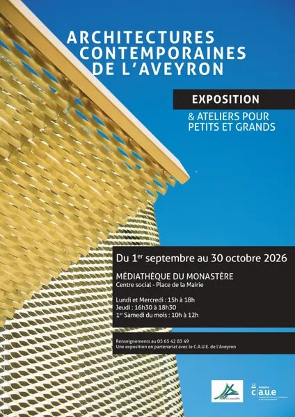 Mois de l'architecture, exposition "Architectures Contemporaines de l’Aveyron"