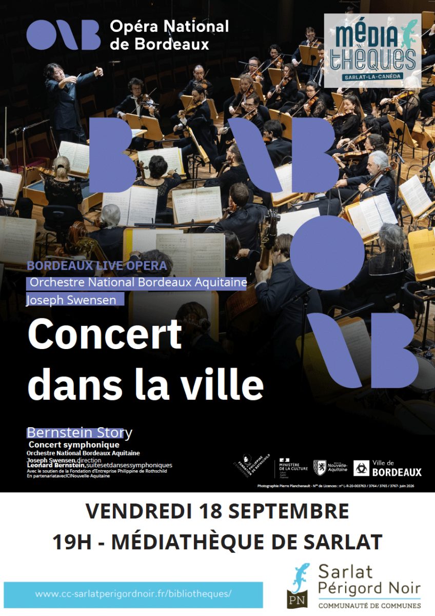 Concert dans la ville - Bernstein Story - Diffusion différée