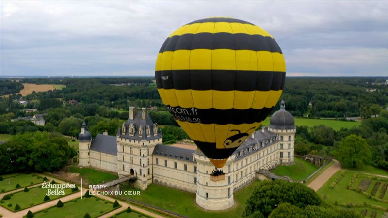 Vol en mongolfière au pays de Valençay