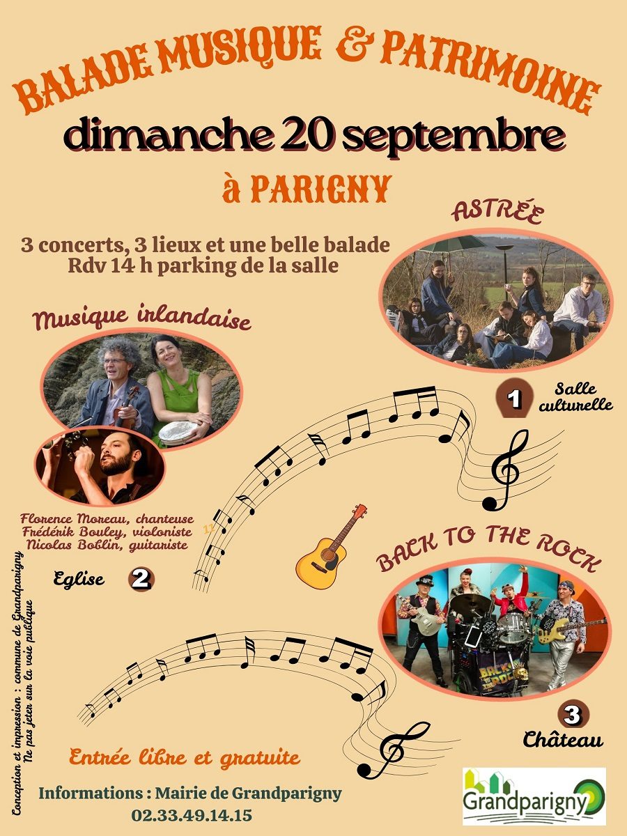 Journées Européennes du Patrimoine > Balade Musique et Patrimoine