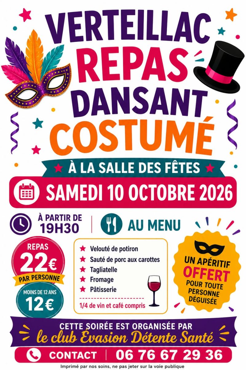 Repas Dansant Costumé