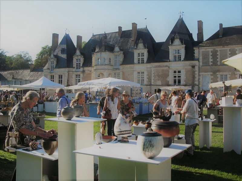 Festival de la céramique au château de Villesavin