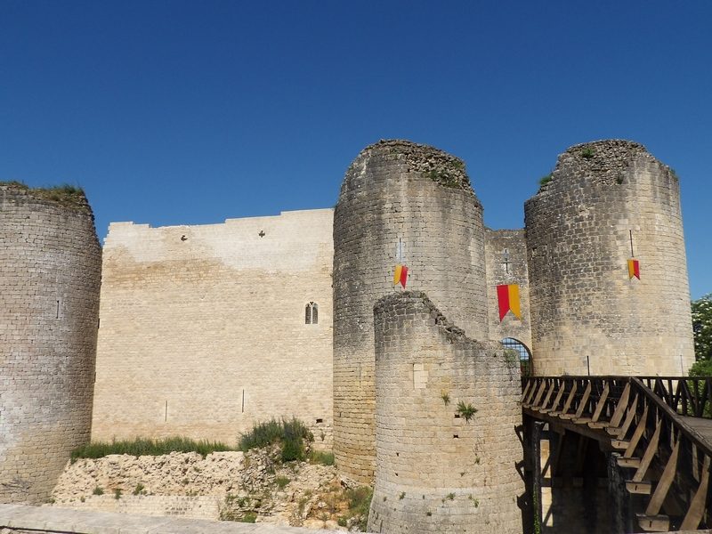 Château médiéval de Gençay
