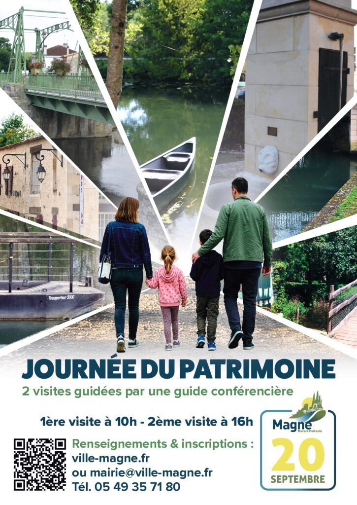 Journées européennes du patrimoine 2026 - Découvrez les ports secrets de Magné !