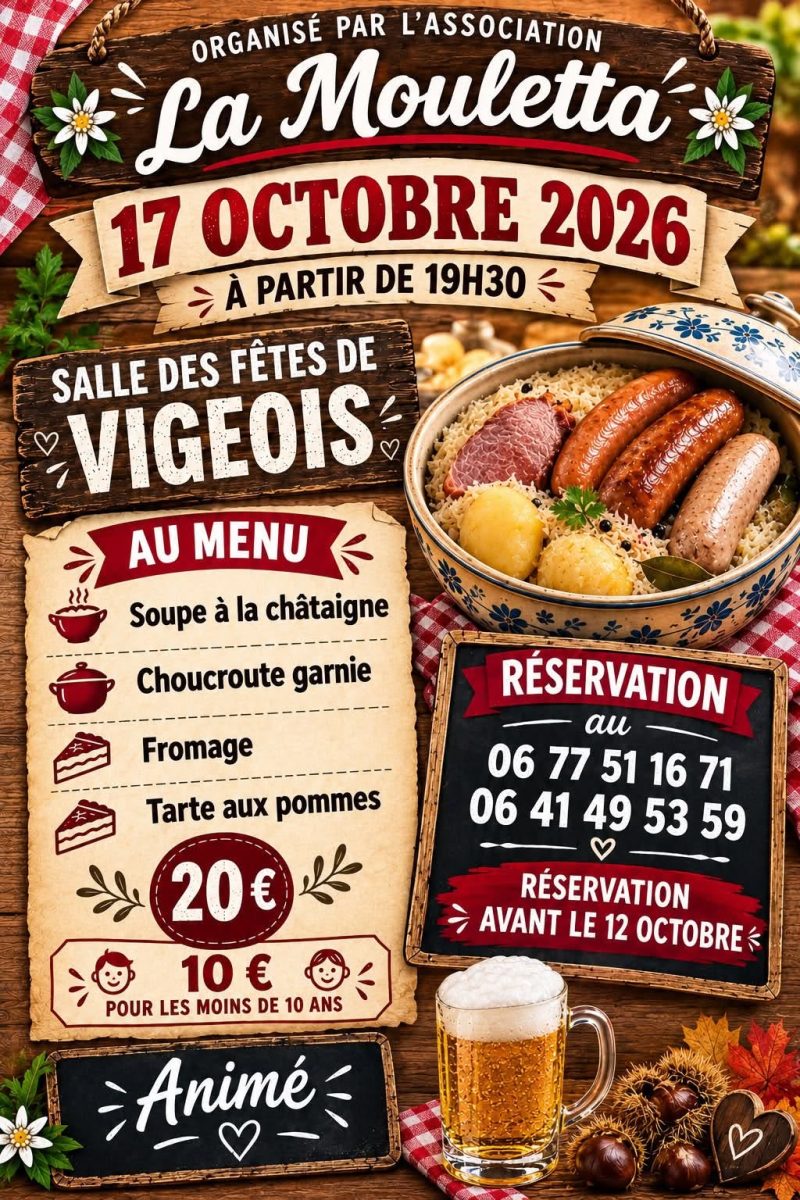 Soirée Choucroute
