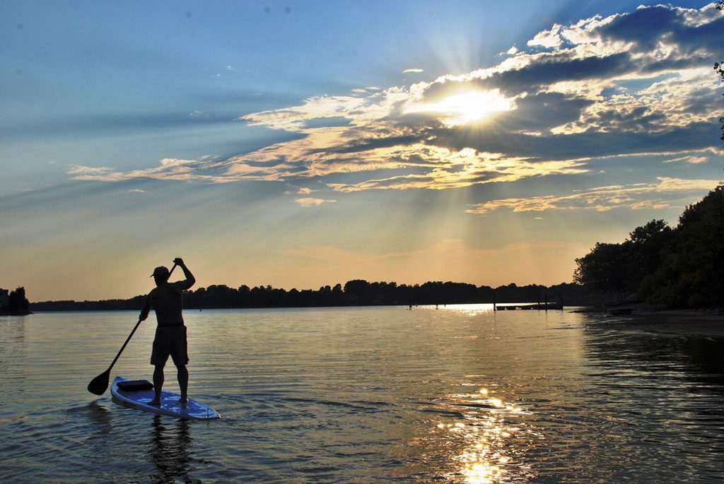 Stand up paddle club des Sports Nautiques de Brive
