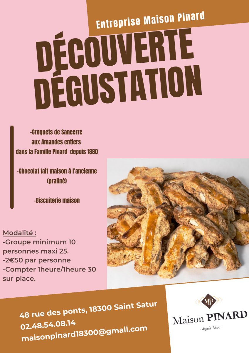 Maison PINARD: Découverte Dégustation