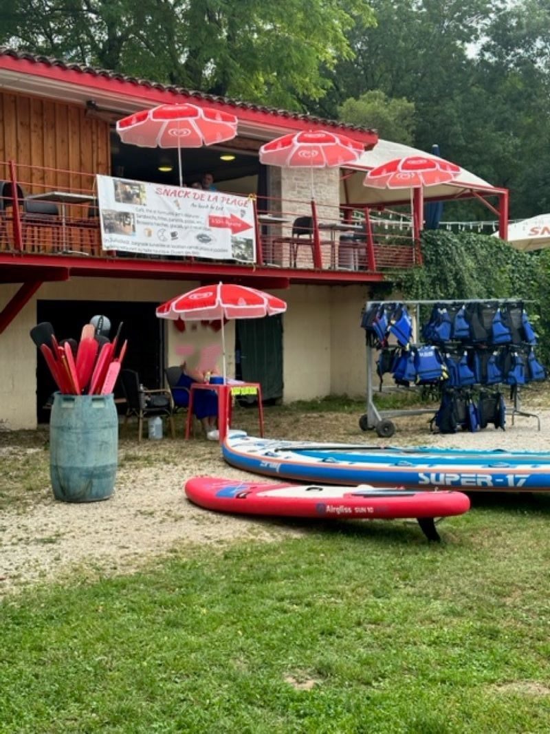 Base nautique de la Plage - Canoë et pédalo