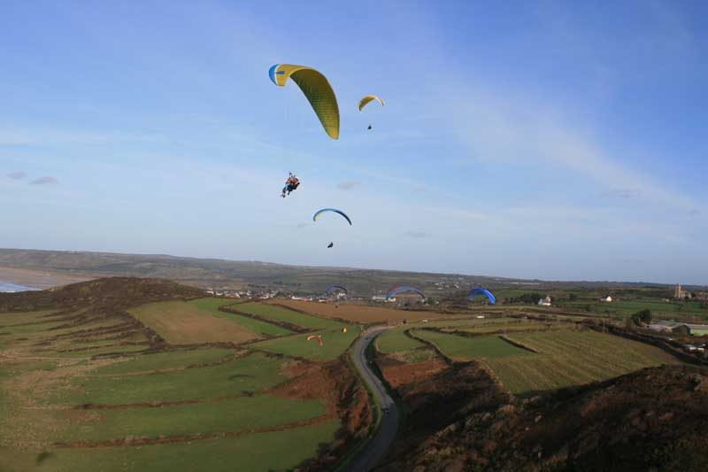 Vol découverte en parapente