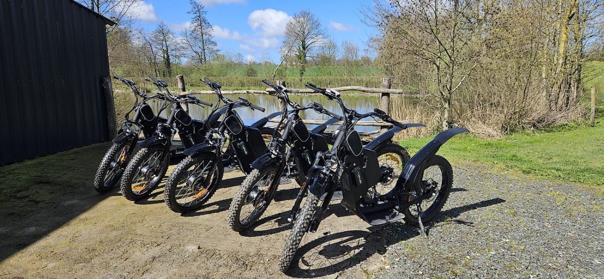 Balade en trott électrique tout terrain