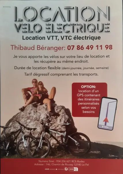 Location VTT/VTC électrique