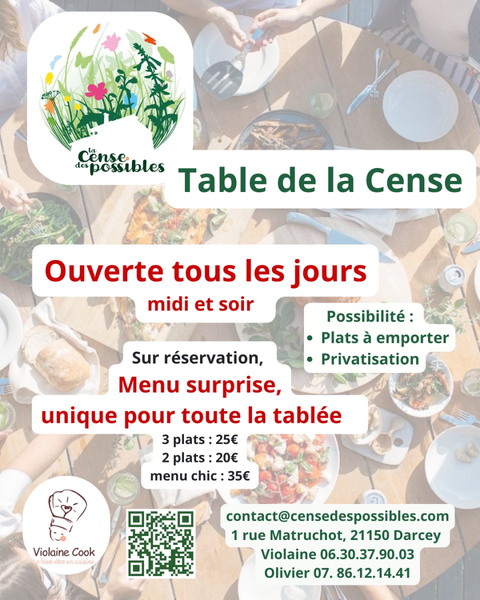 La Table de la Censes des possibles