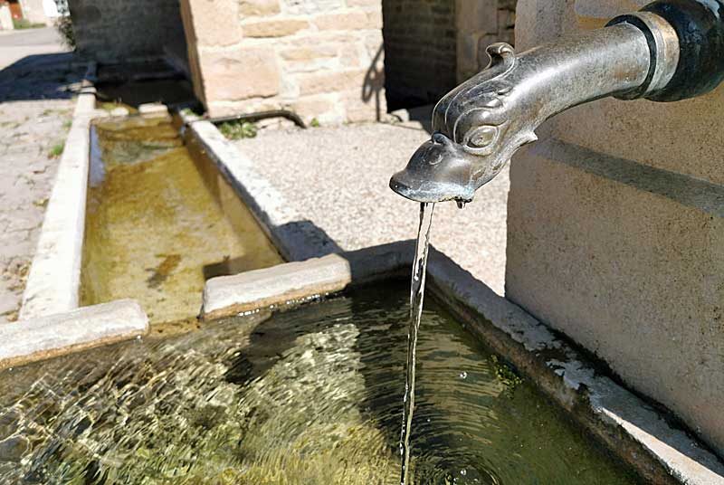 Fontaine du Centre à Orcevaux