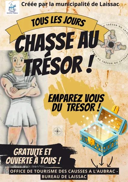 Carte au trésor du Laissagais