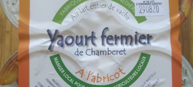 Yaourt fermier de Chamberet