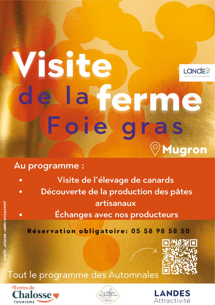 Visite de la ferme du Foie gras (ferme et pâtes) - Les Automnales du foie gras
