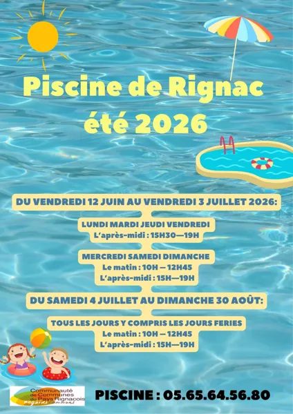 Piscine Intercommunale de Rignac
