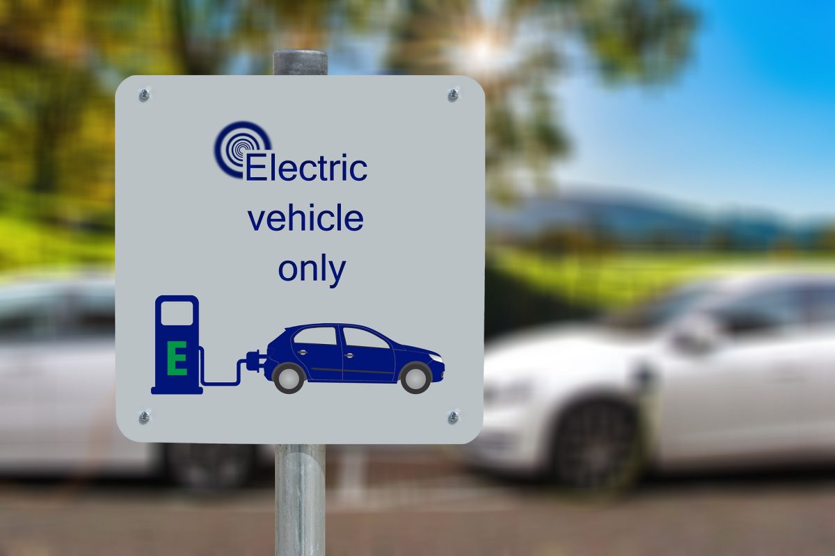 Borne de charge électrique pour véhicule