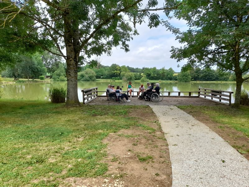 Ponton de pêche