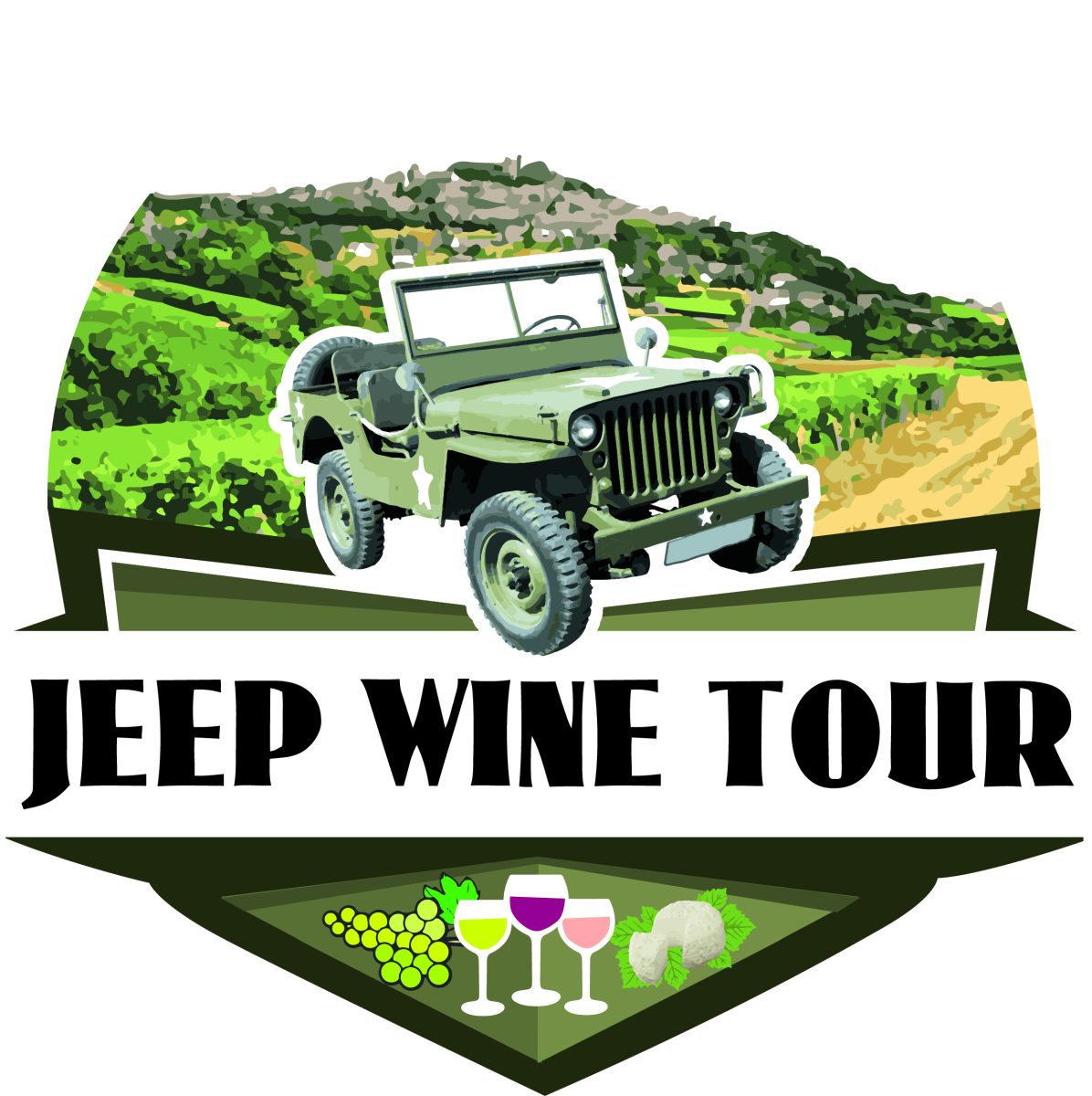 Jeep Wine Tour: Balades oenotouristiques en Jeep Willys