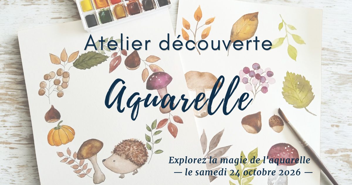 Atelier aquarelle : explorez la magie de l'automne