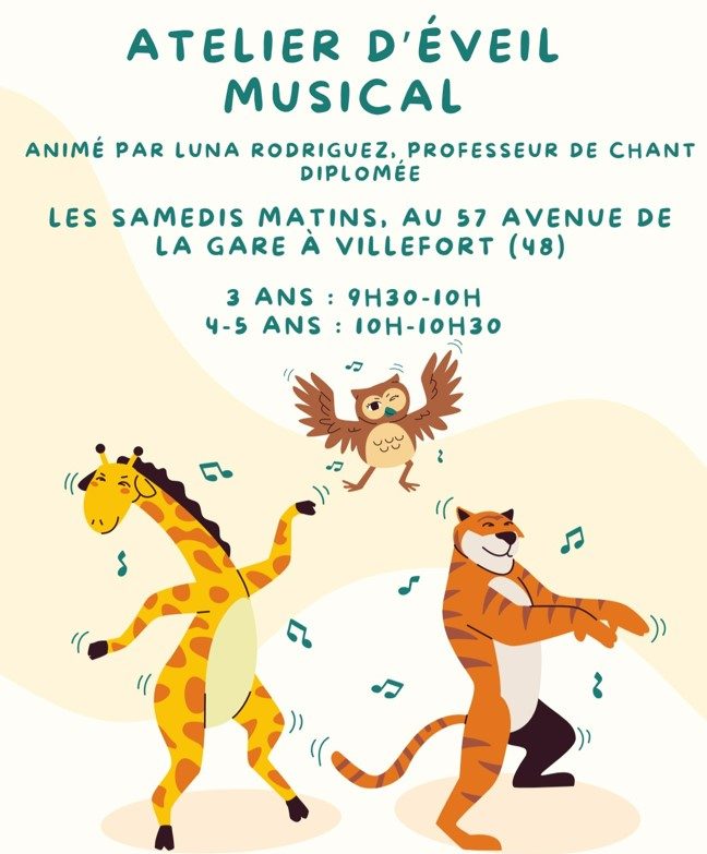 ÉVEIL MUSICAL POUR ENFANTS