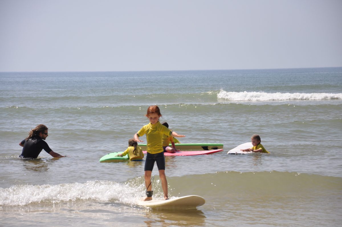 Mini surf - Cap Ferret Surf School
