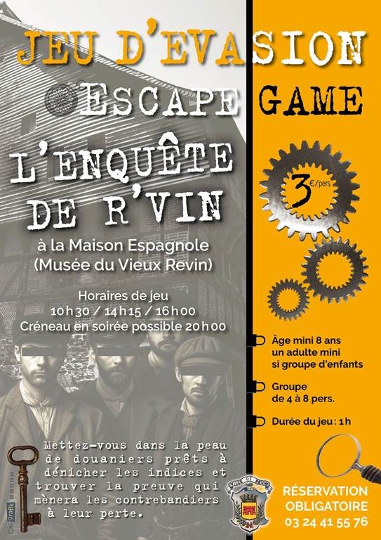 Escape game L'enquête de R'vin