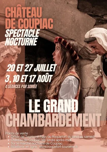 Spectacle nocturne :  LE GRAND CHAMBARDEMENT