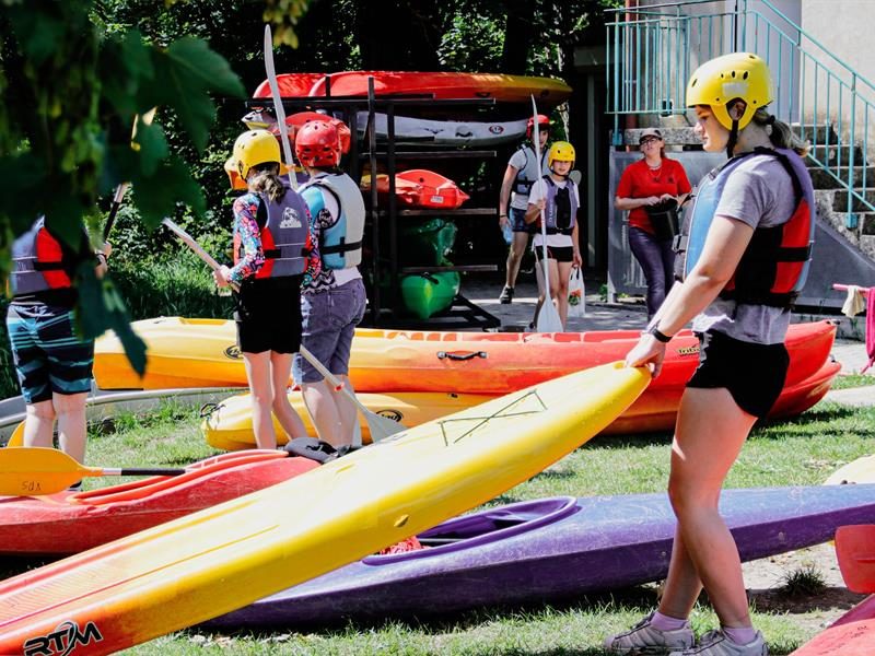 En canoë-kayak sur la Sarre