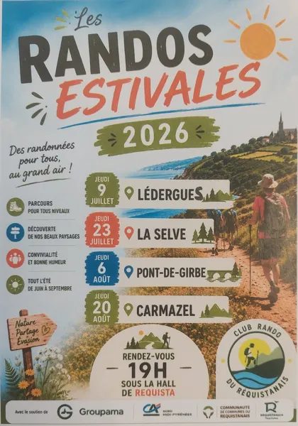 Les randonnées estivales