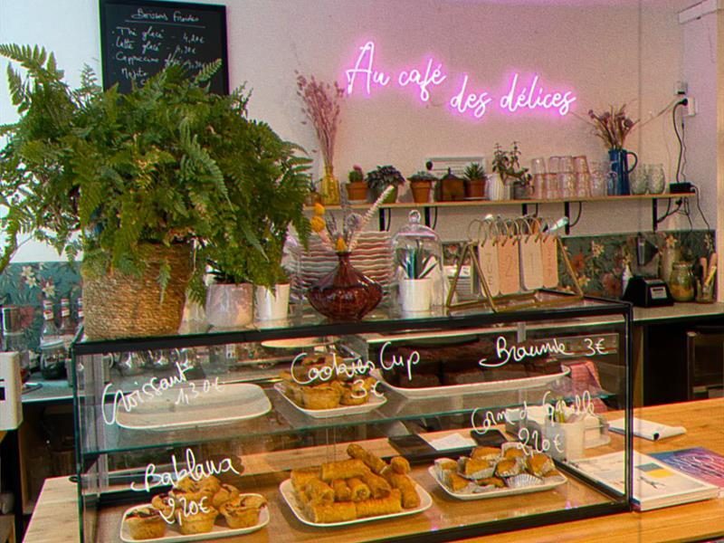 Salon de the au cafe des delices