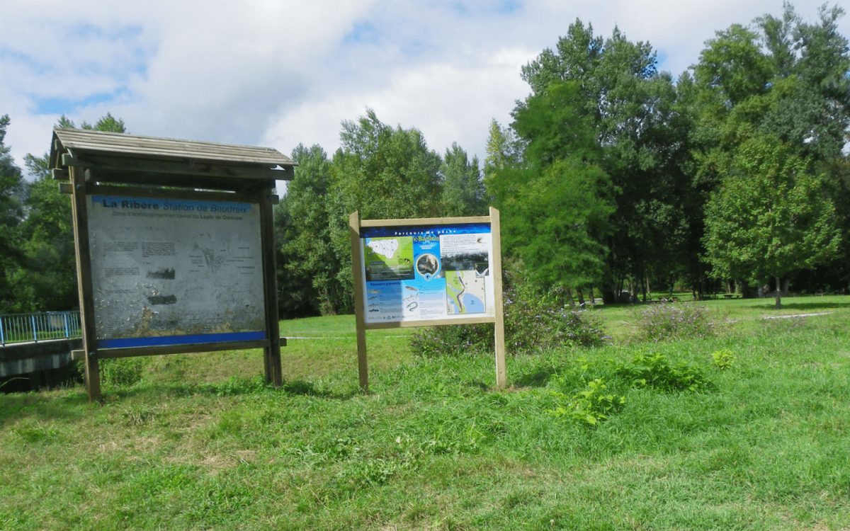 Ponton de pêche du Baniou